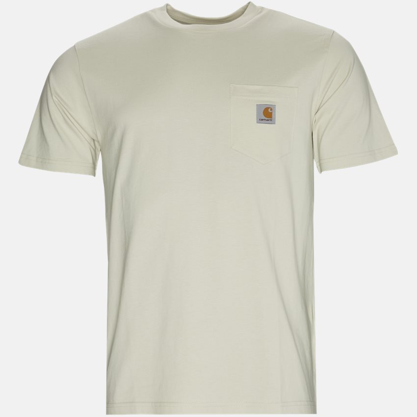 Carhartt WIP T-shirts S/S POCKET I022091.. SANDY DESERT